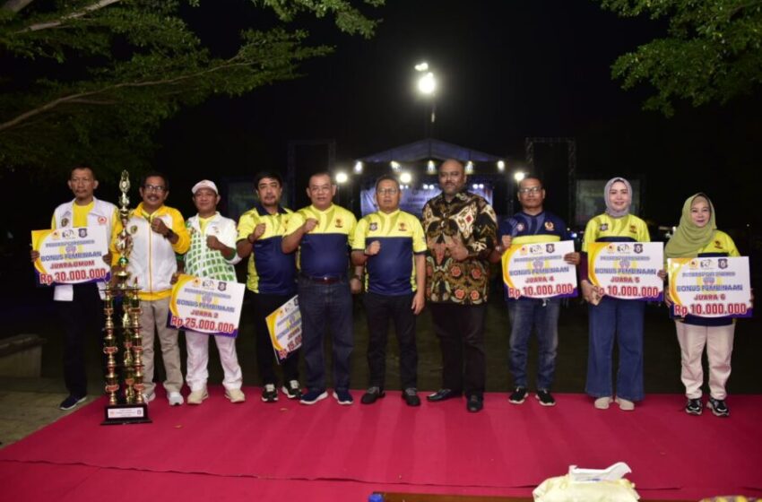  Porprov 2022 Ditutup, Kota Gorontalo Juara Umum