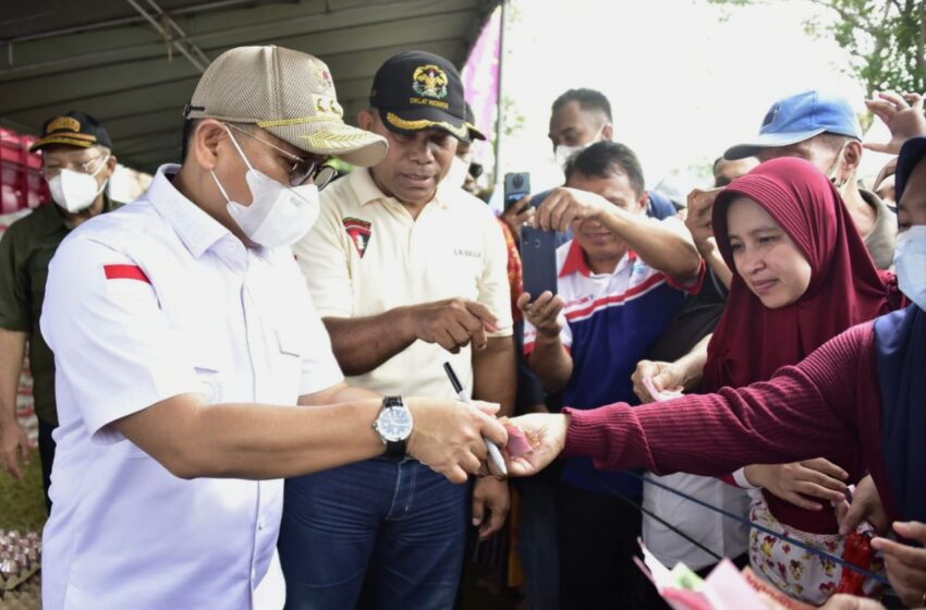  Pemprov Gelar Pasar Murah Memperingati HUT ke-22 Gorontalo