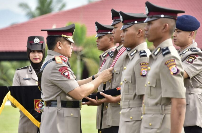  SPN Polda Gorontalo Luluskan 208 Bintara Remaja