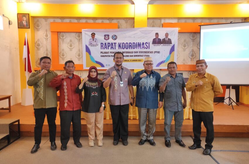  Diskominfotik Dorong KI Gorontalo Monev Keterbukaan Informasi Publik Kabupaten/Kota