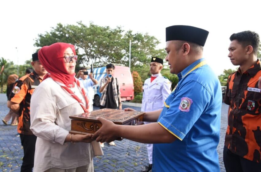  Kirab Duplikat Bendera Pusaka Berakhir di Bone Bolango