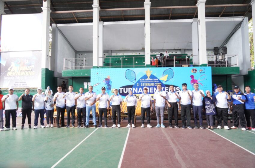  Turnamen Tenis ATR/BPN Gorontalo Resmi Dibuka Penjagub Hamka