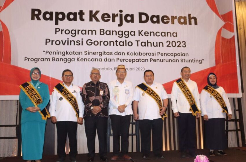  Ketua TP. PKK Provinsi Gorontalo Dikukuhkan sebagai Bunda Asuh Stunting