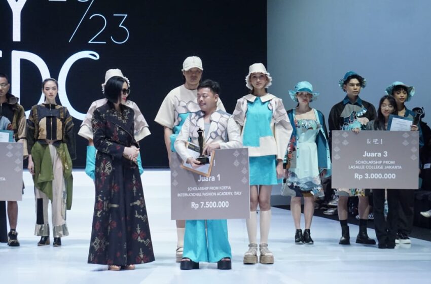  Gorontalo  Won  Indonesia Young Fashion Designer Competition 2023