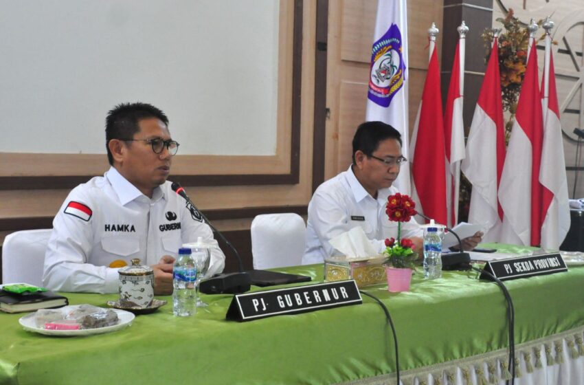  Penjagub Gorontalo Instruksikan OPD Segera Laksanakan Program 2023