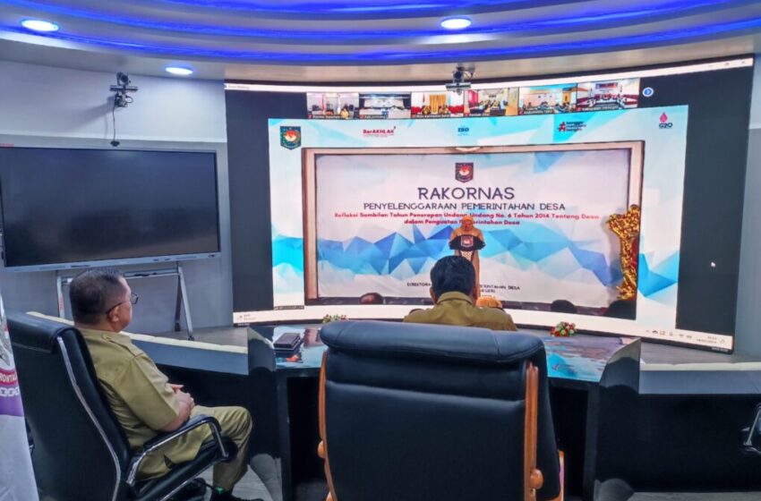  Penjabat Sekdaprov Gorontalo Hadiri Rakernas Pemerintahan Desa