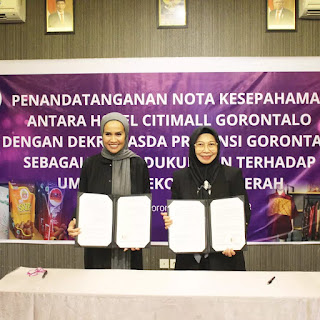  Dekranasda dan Hotel Citimall Gorontalo Resmi Jalin Kerja Sama