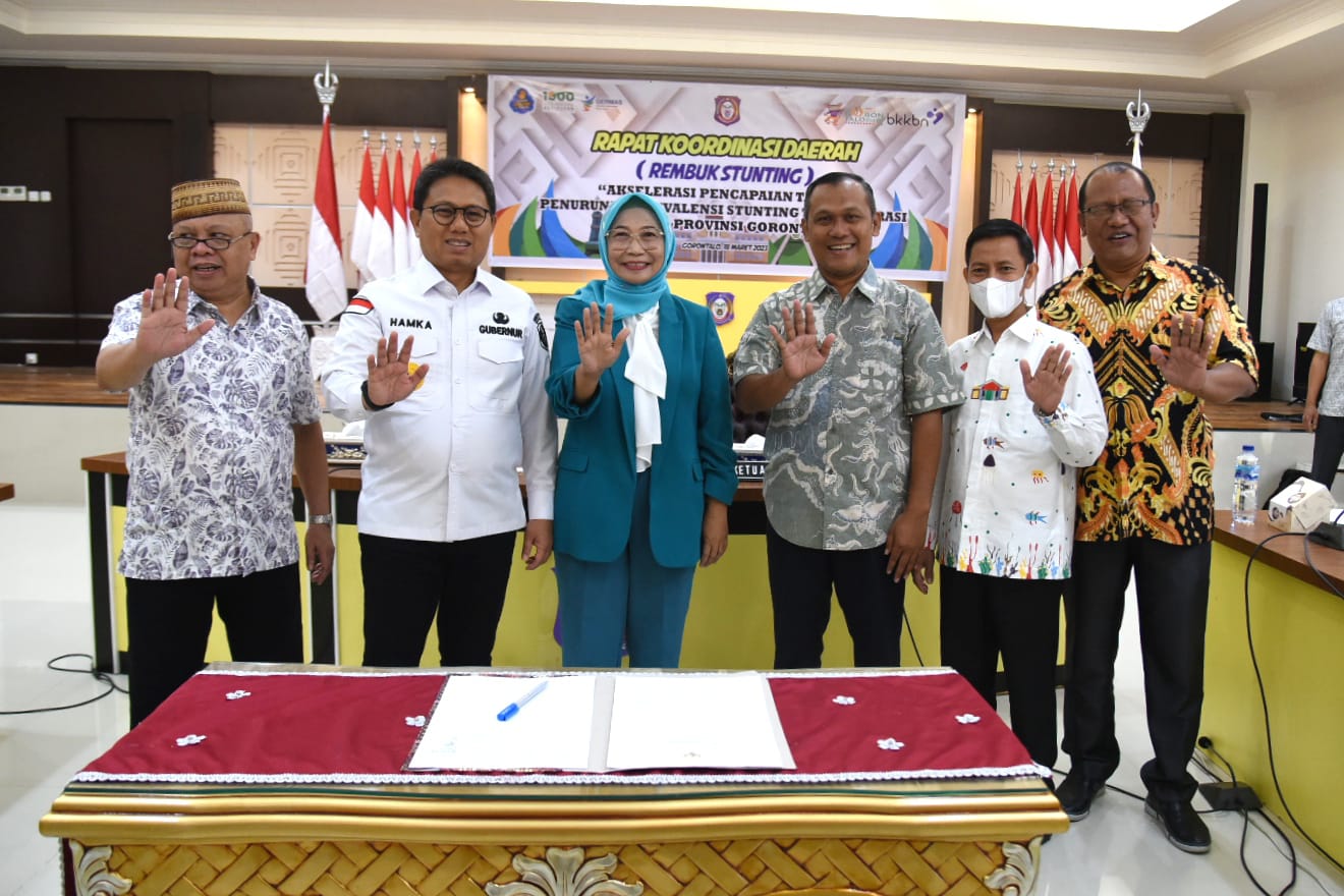  Pemprov Gorontalo dan Pemangku Kepentingan Sepakati Percepatan Penurunan Stunting