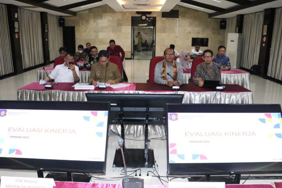  Kemendagri Evaluasi Kinerja Penjagub Gorontalo Triwulan IV