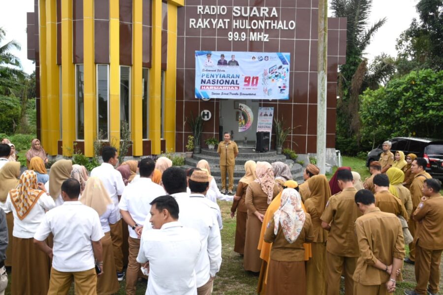  Diskominfotik Gorontalo Gelar Apel Harsiarnas ke 90