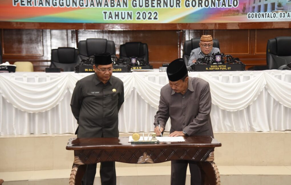  Pemprov Gorontalo Apresiasi 11 Rekomendasi DPRD Terkait LKPJ Gubernur