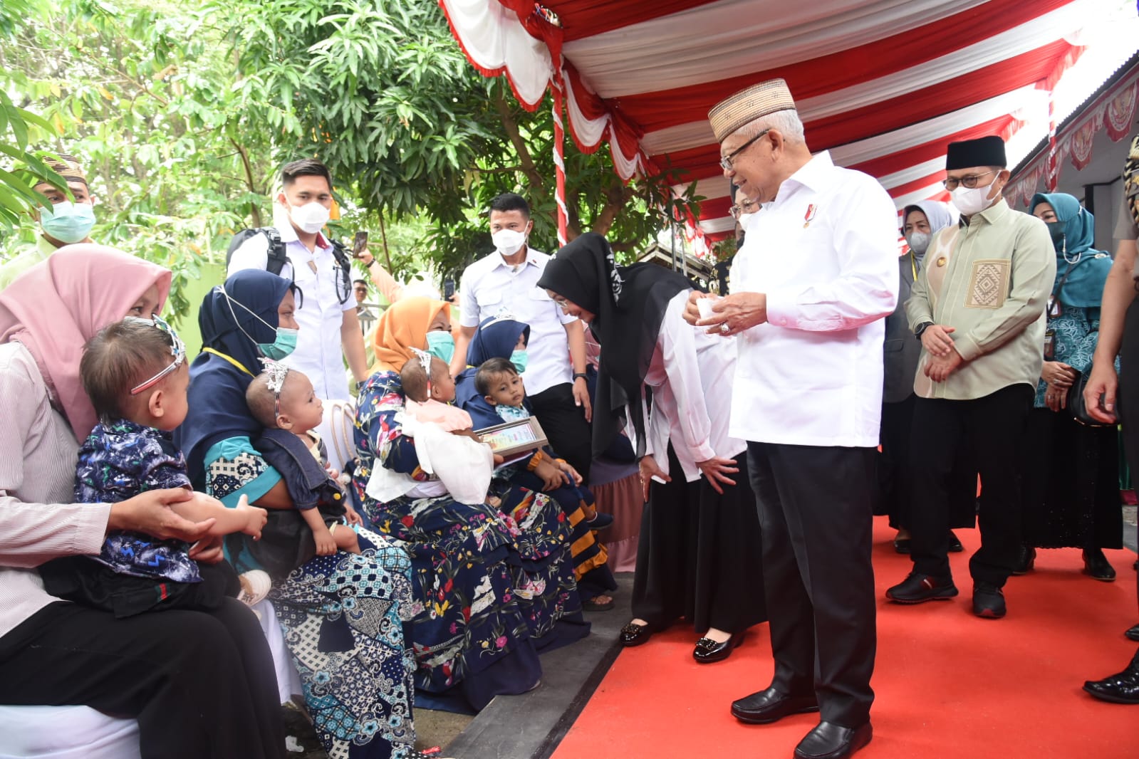  Wapres RI Tinjau Program Penurunan Tengkes di Kabupaten Gorontalo