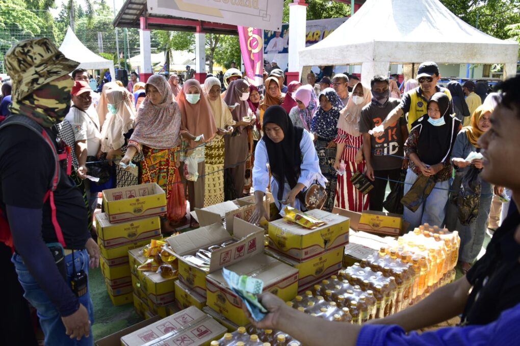  Pasar Murah Jelang Idulfitri Disambut Antusias Masyarakat Suwawa