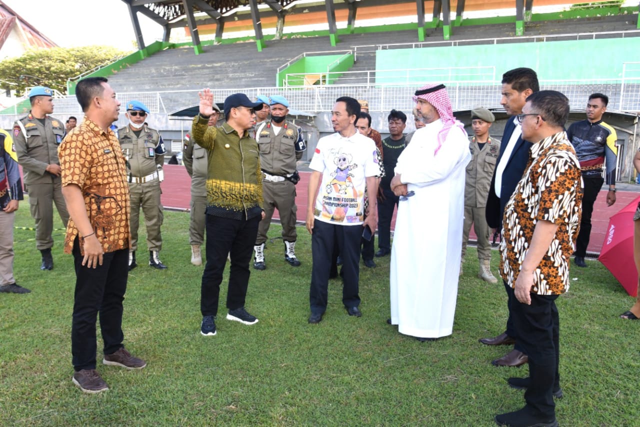  Pembenahan Lapangan Pertandingan AMFC Rampung Juli 2023