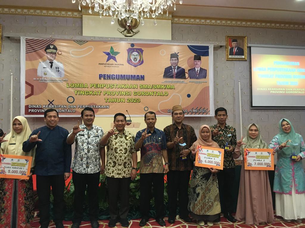  Penjabat Sekdaprov Harapkan Lomba Perpustakaan Tingkatkan SDM Gorontalo