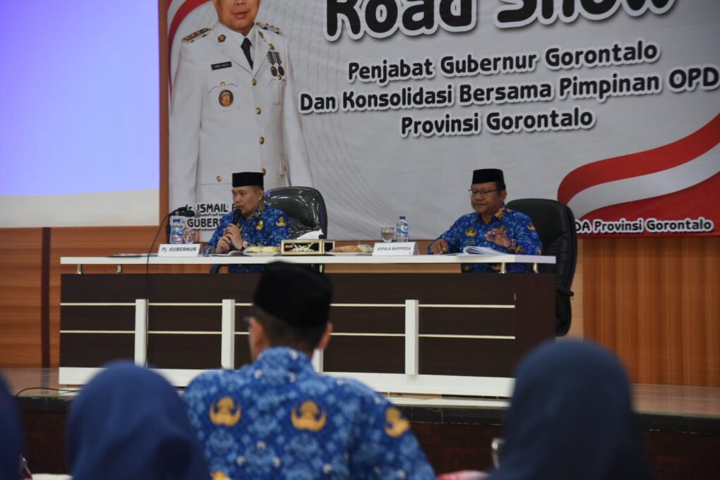  Evaluasi Kinerja Pemerintah, Penjagub Gorontalo Roadshow ke OPD Pemprov 