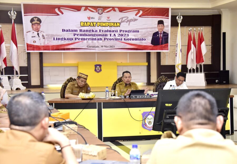  Netralitas ASN Jadi Penekanan Penjagub Gorontalo Saat Gelar Rapim