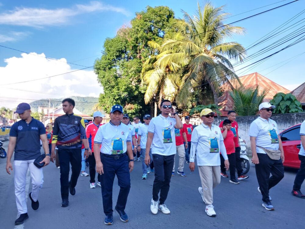  Sekdaprov Gorontalo Ikuti Jalan Sehat Rangkaian HUT BSG ke-62