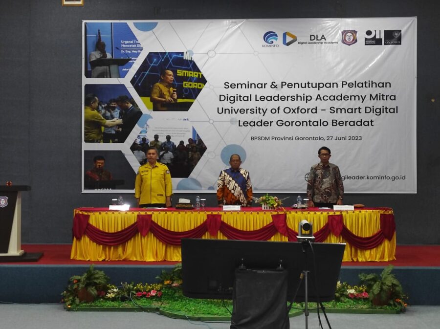  Pelatihan Digital Leadership Academy di Gorontalo Ditutup