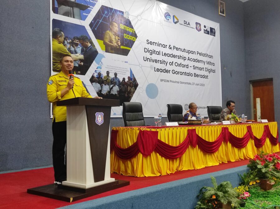  Gorontalo Dinilai Sukses Menyelenggarakan Pelatihan Digital Leadership Academy 