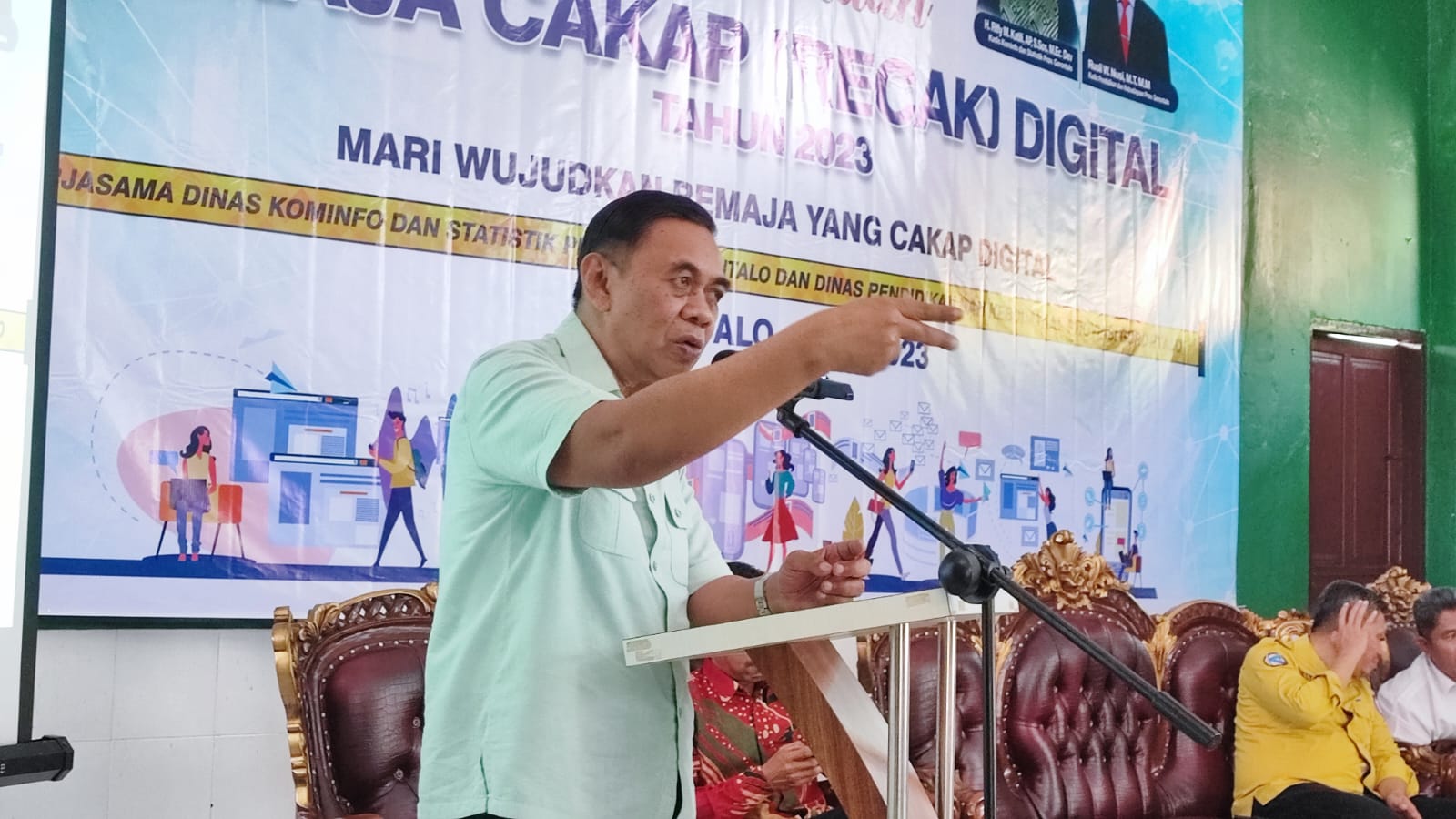  Ketua Komisi I DPRD Gorontalo Apresiasi Pelaksanaan Recak Digital