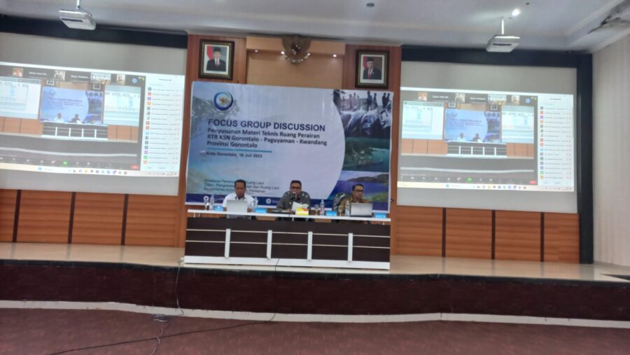  Pemprov Gorontalo Mulai Susun Materi RTR KSN Gopandang Gorontalo 