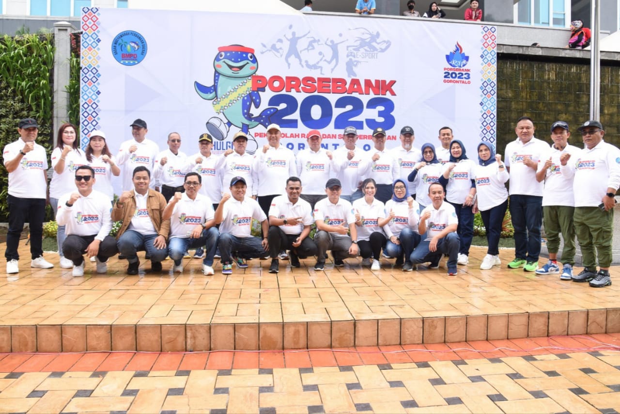  Penjagub Ismail Buka Porsebank Gorontalo Tahun 2023