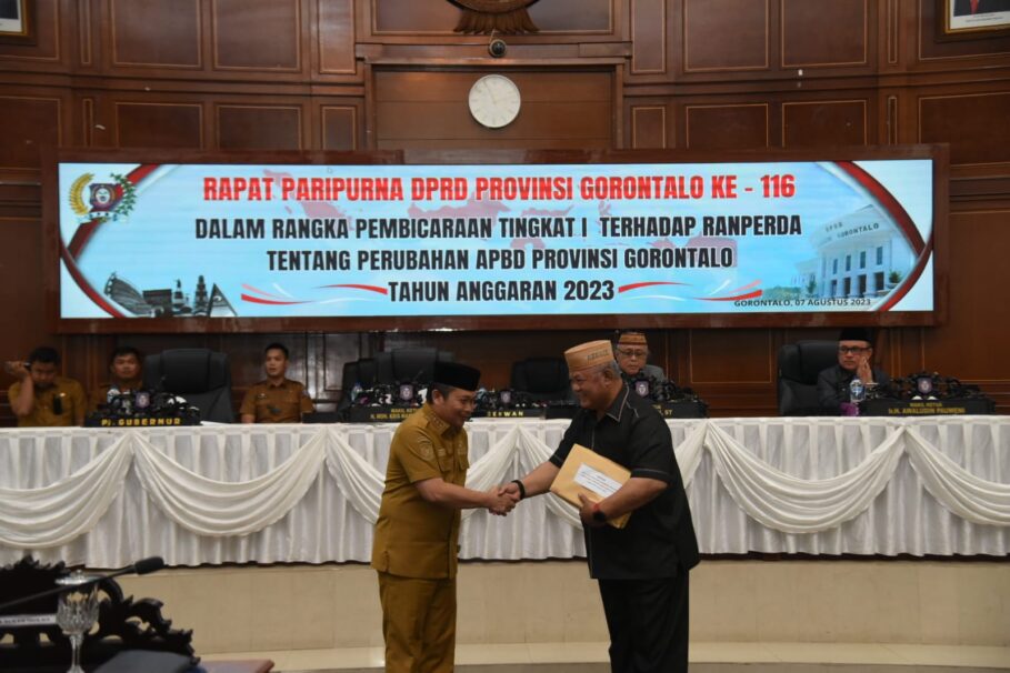  DPRD Apresiasi Kinerja Pemprov Gorontalo Berhasil Tekan Inflasi 