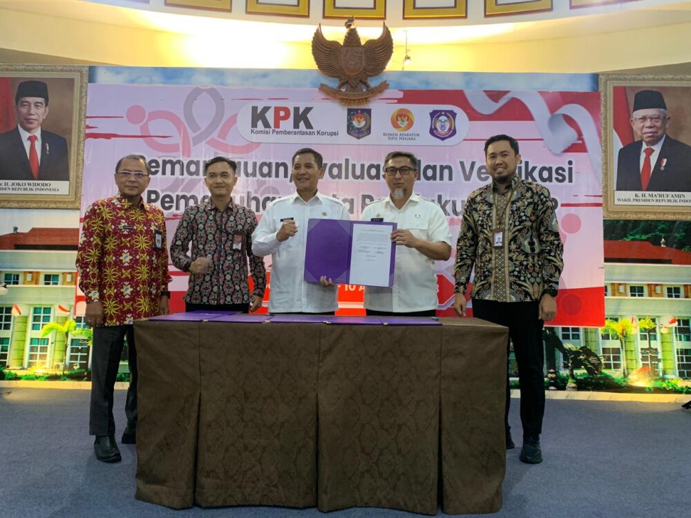  KPK RI Sampaikan Capaian MCP Gorontalo Tahun 2022