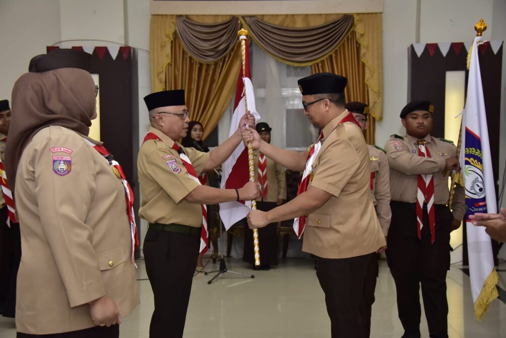  Kontingen Pramuka Gorontalo Dilepas Budiyanto Ikut Rainas Ke-XII