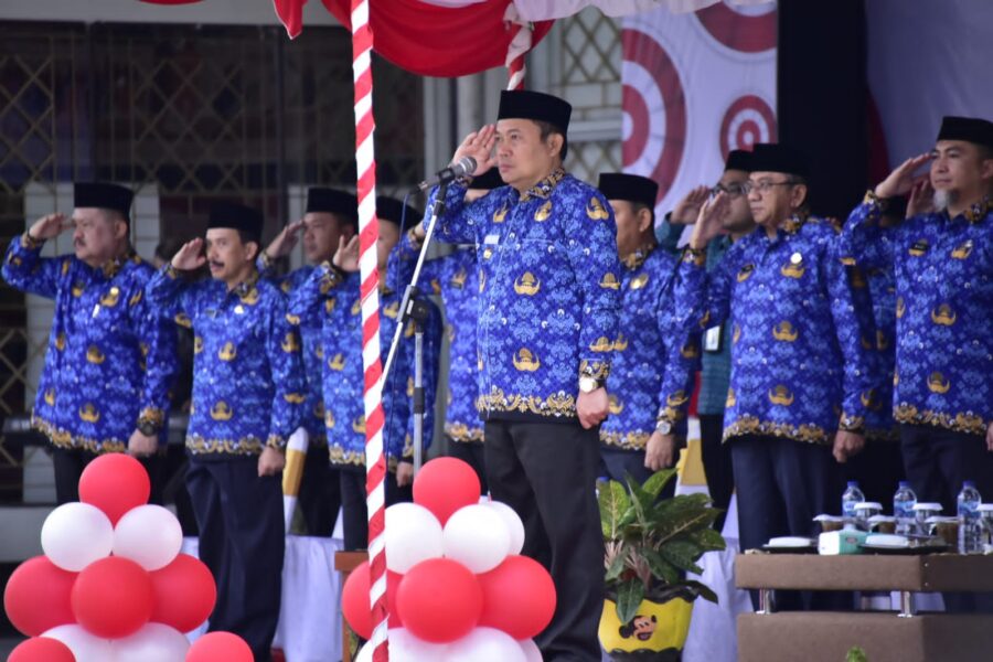  Pemprov Gorontalo Gelar Apel Korpri Peringati HUT ke-78 RI