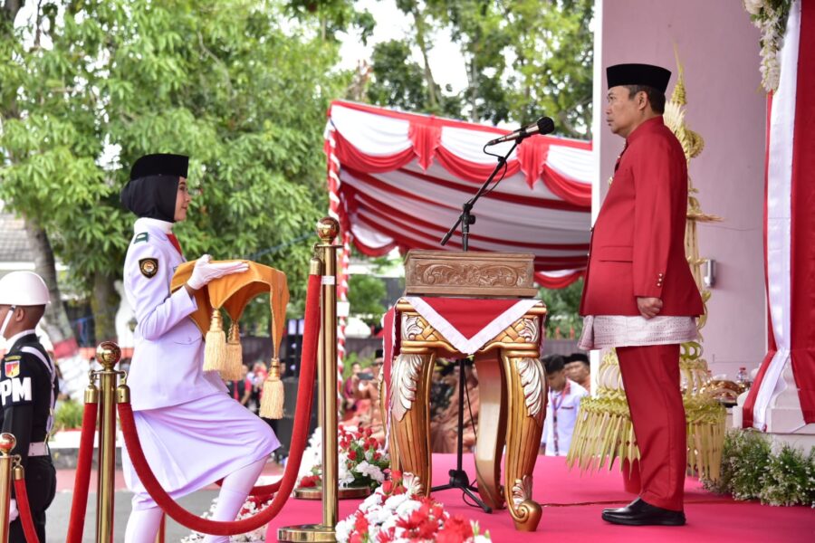  Penjagub Ismail Pakaya Irup HUT ke-78 RI Tingkat Provinsi Gorontalo 