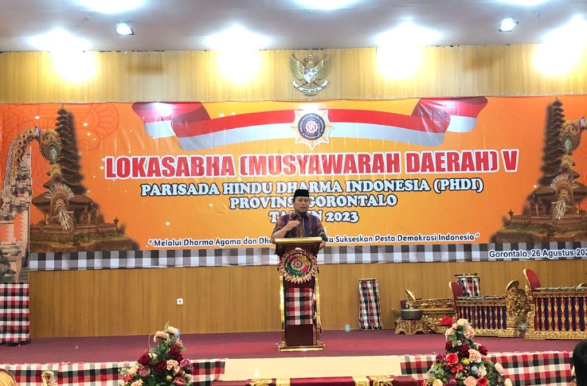  PHDI Gorontalo Diminta Jaga Kamtibmas Selama Pemilu 2024