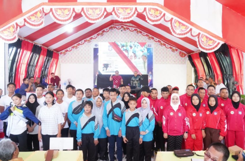  52 Peserta O2SN Gorontalo Dilepas Penjagub Ismail 