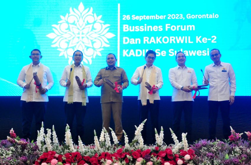  Gorontalo Tuan Rumah Rakorwil KADIN se-Sulawesi