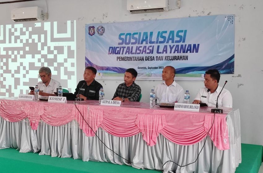  Komisi I Nilai Sosialisasi Digitalisasi Layanan Desa Adalah Program Tepat