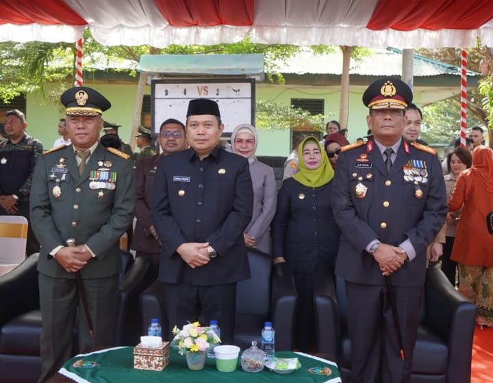  Penjagub Ismail Hadiri Upacara Peringatan HUT ke-78 TNI 