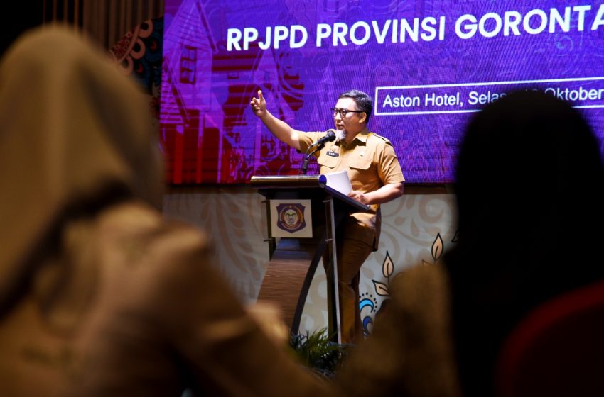  Gorontalo Maju dan Berkelanjutan Jadi Visi Rancangan Awal RPJPD