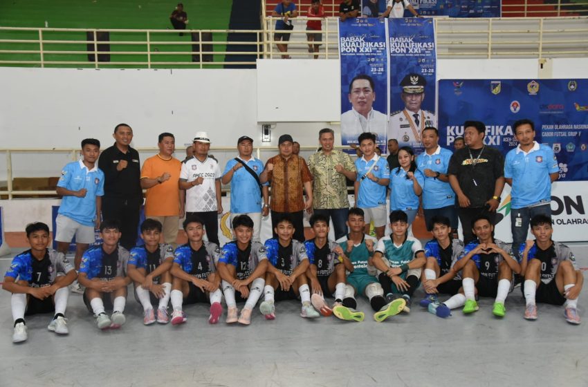  Futsal Gorontalo Gagal, Catur Lolos PON XXI   