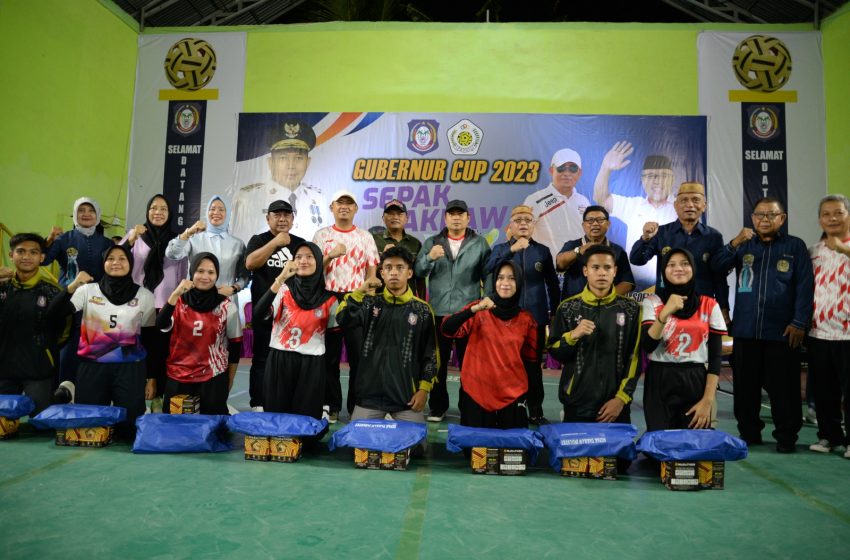  Penjagub Harap Prestasi Sepak Takraw Gorontalo Terus Dijaga