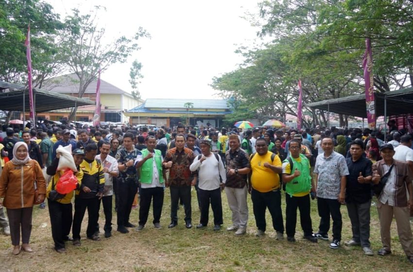  Penjagub Gorontalo Bagikan 1000 Paket Sembako Bagi Ojol dan Bentor   