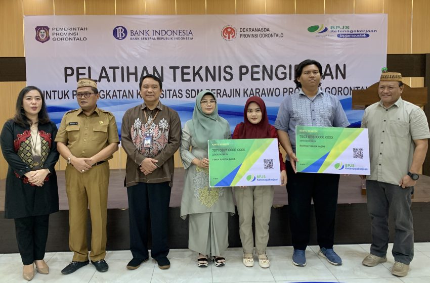  BPJS Ketenagakerjaan Berikan Dua Program Perlindungan Kepada Perajin Karawo