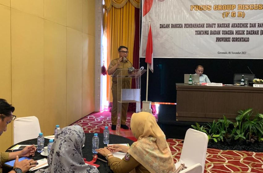  Sekdaprov Gorontalo Tawarkan Pengelolaan BUMD Syariah