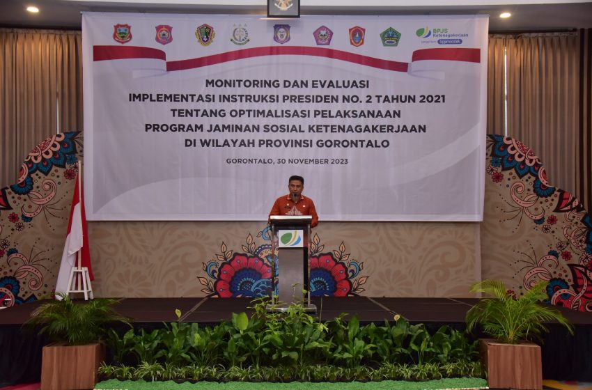  Stakeholder di Gorontalo Diminta Terus Sinkronkan Regulasi Penyelenggaraan Jamsostek