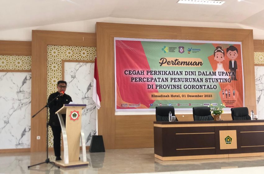  Percepat Penurunan Tengkes, Pemprov Gelar Pertemuan Cegah Pernikahan Dini