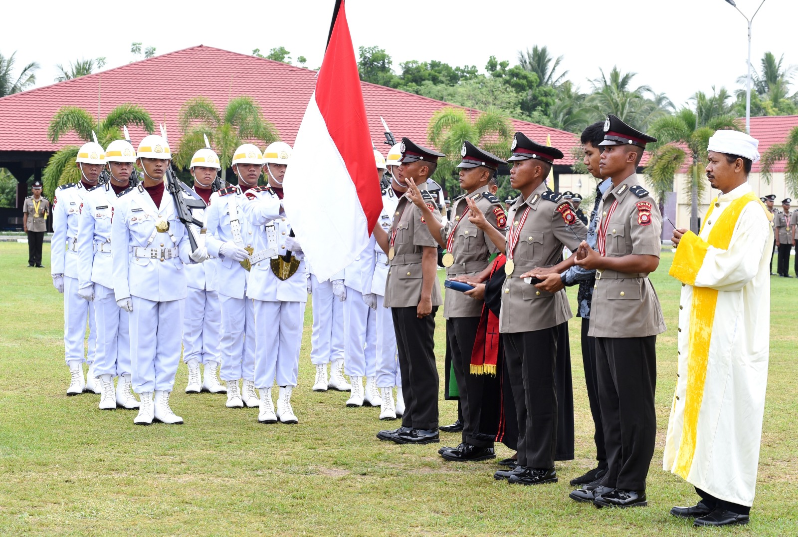  SPN Polda Gorontalo Luluskan 229 Bintara Polri