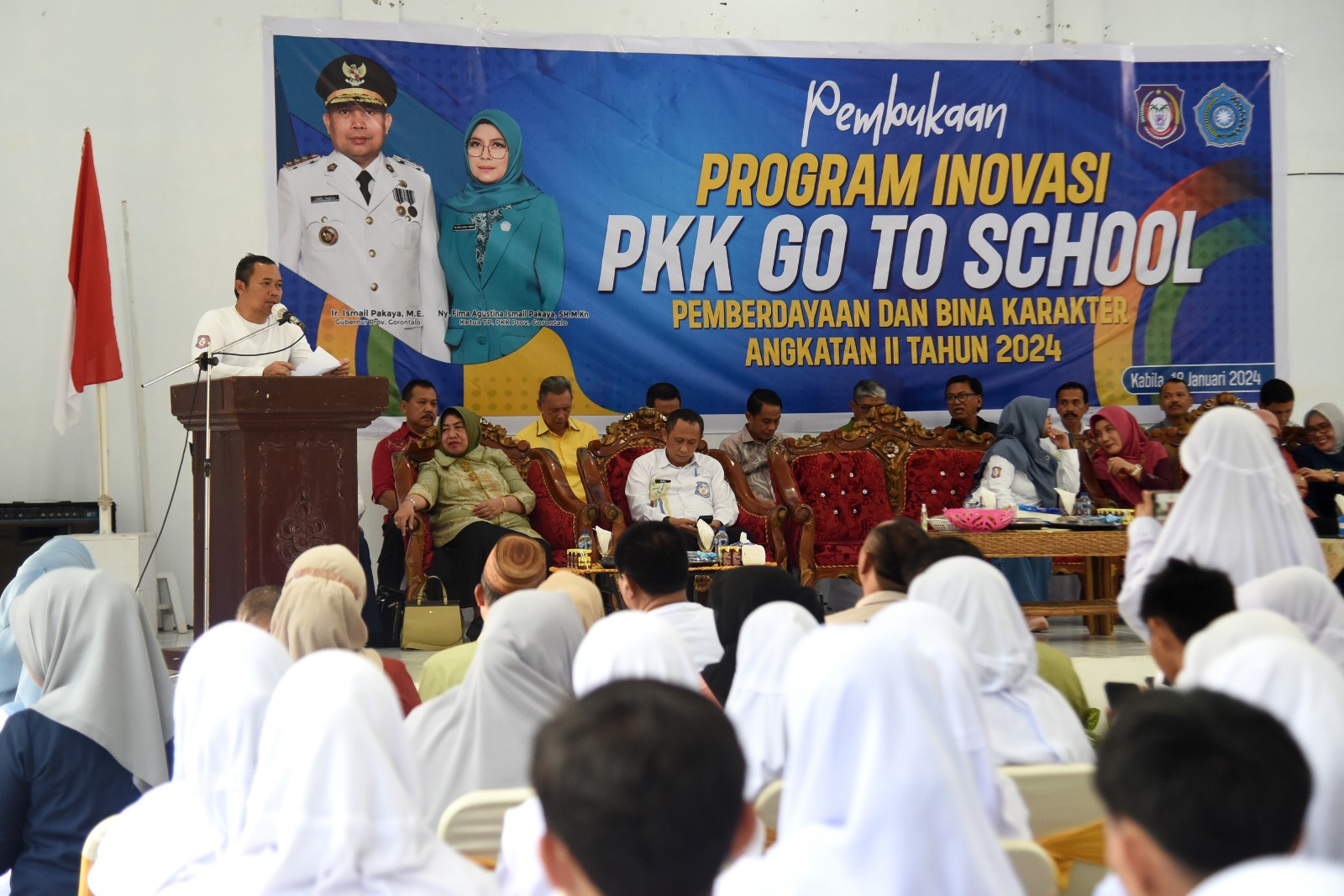  Program Go To School TP PKK Gorontalo Dimulai