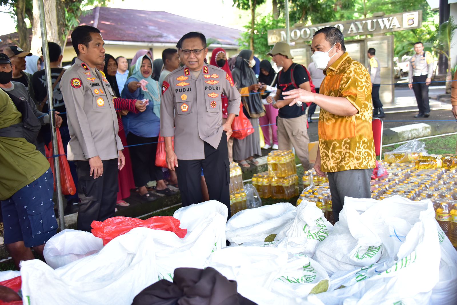  Jelang Idulfitri, Polda Gorontalo Gelar Pasar Murah Ramadan 