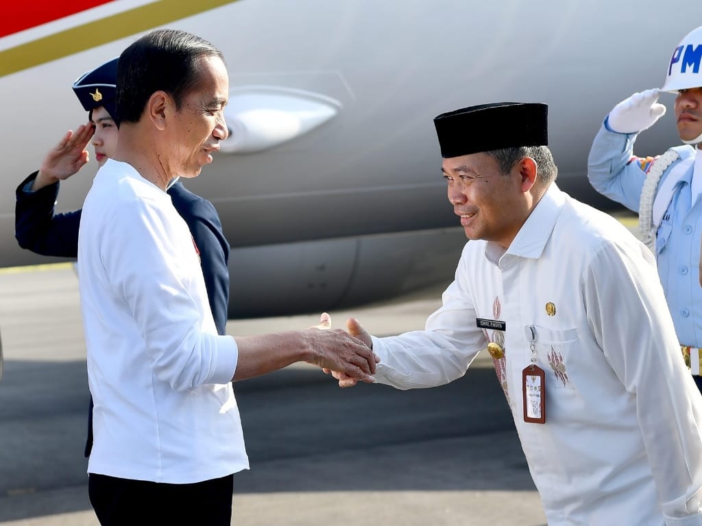  President “Jokowi” Kicks Off  Working Visit to Goro talo 