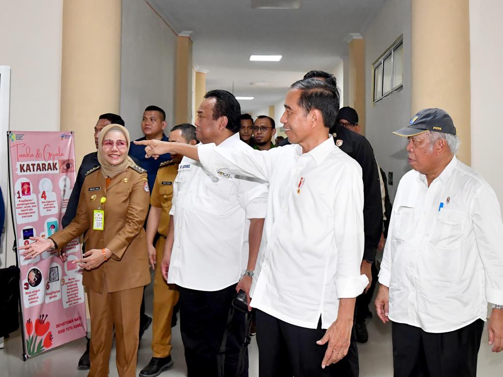  Peningkatan Fasilitas Kesehatan RSUD Toto Jadi Perhatian Presiden Jokowi